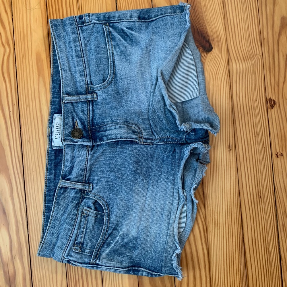 F21 Jean shorts